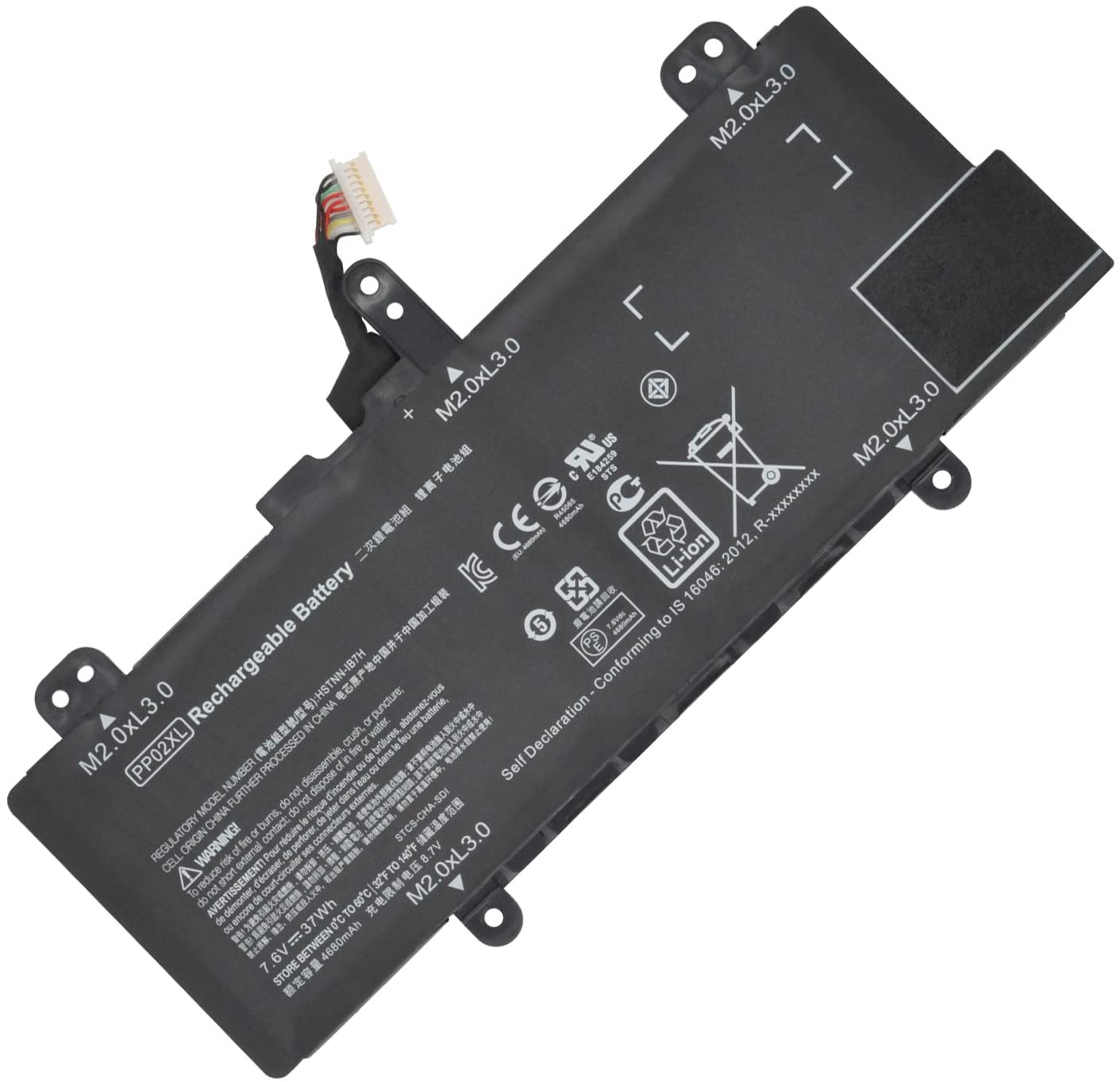 HP PP02XL Battery for Pavilion Pavilion 11-S001TU,Pavilion 11-S002TU,Pavilion 11-S003TU