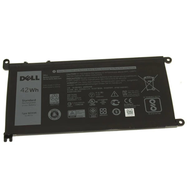 Dell WDX0 R Battery 42 Wh 11.4 V for Inspiron 13/15/17 Latitude 3480 | Replaces 3 CRH3 T2 JX4 - Image 3
