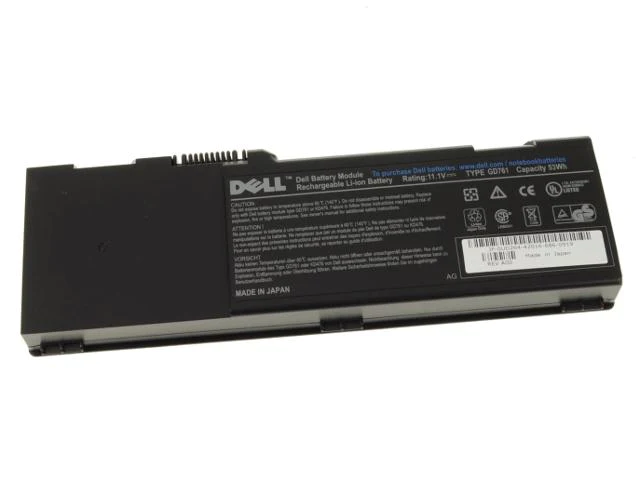 Dell GD761 (KD476) Replacement Battery for Inspiron 6400 Vostro 1000 E1505 | 53 Wh 11.1 V