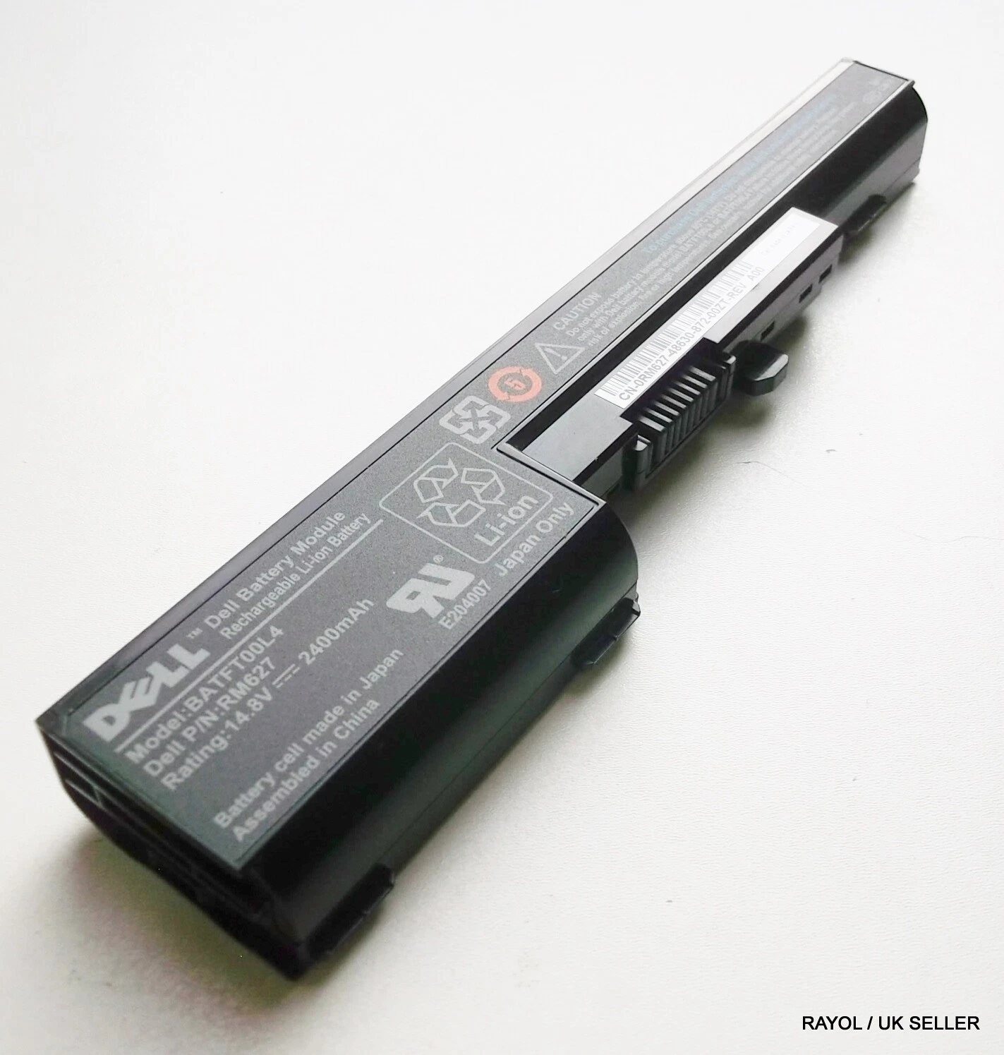 Dell RM628 Battery for Vostro 1200 JFT00 | 11.1 V 4400 m Ah 6-Cell | Replaces RM627 BATFT00 L6